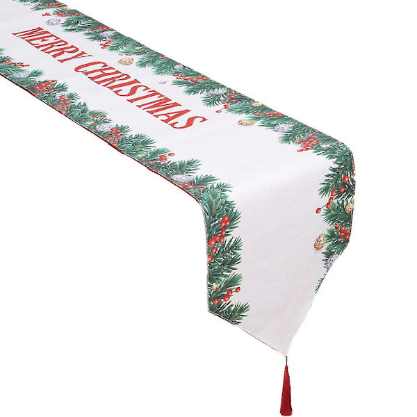 Joulupöydän juoksija Hyvää joulua Lipasto huivi