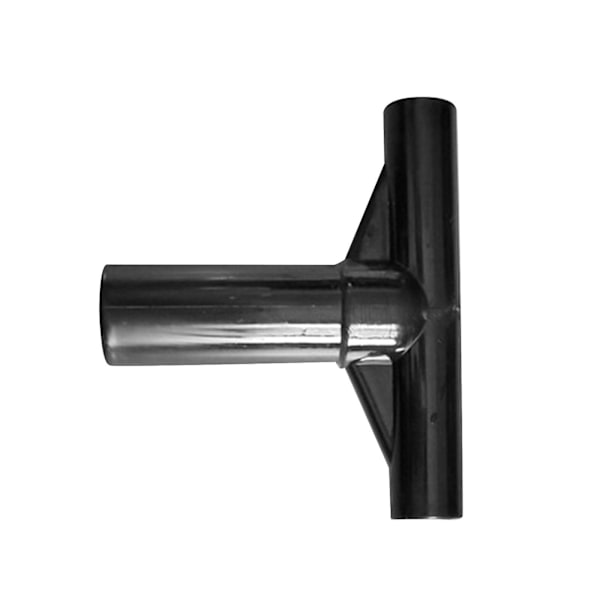 T-format rörhylsa trampolinskydd stolpändar tillbehör T-rör ersättning trampolinstolpskydd för träningsgård Svart Black 8.8cmx7.6cm