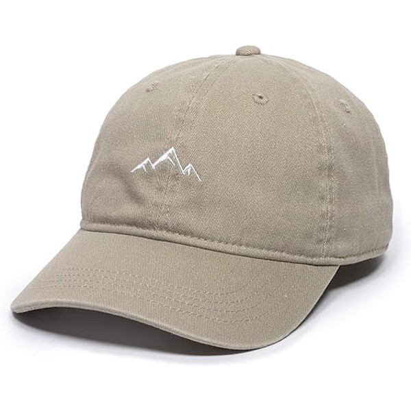 Outdoor Cap Mountain Dad Hat - Ostrukturerad mjuk bomullskeps Z-FD-RC-630 Khaki