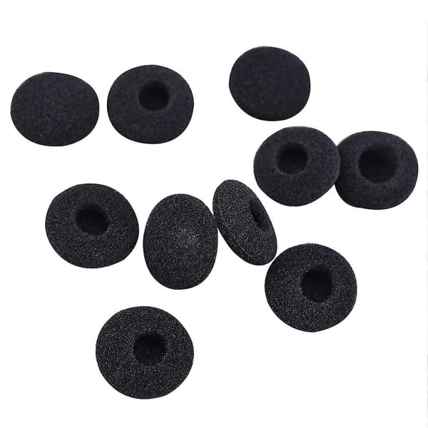 10 par 18mm dekselutskiftningsputer for ørepropper Myke deksel øreputer for Mx375 Mx365 hodetelefoner