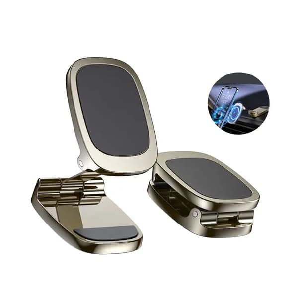 Bilholder i 360° roterbar aluminiumslegering med magnet Customization