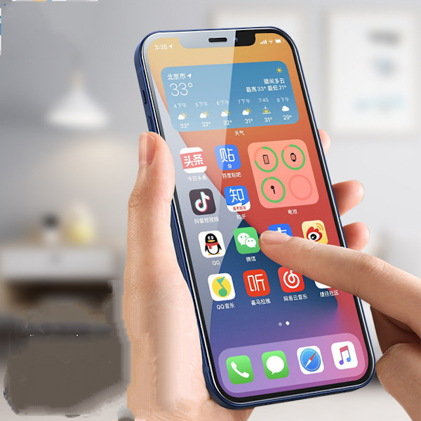 Näytönsuoja iPhone 14 Promax -puhelimelle, 4 kpl karkaistua lasia, 9H kovuus, HD pyöristetyt reunat, kuplaton, naarmuuntumaton