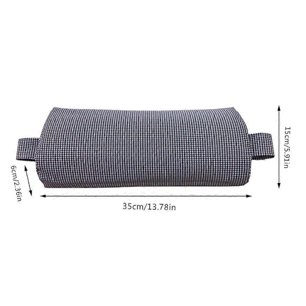 Huvud- och nackkuddar Mjuka loungerkuddar Justerbart ergonomiskt nackstöd Kudde för stolar Vilstolar Fåtölj Light Grey