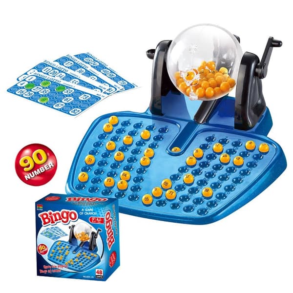 Bingo! Lotterimaskine bingospil, håndsvinget lykkespil,