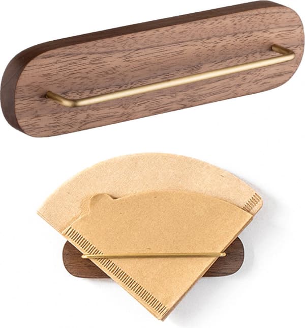 Kaffefilterholder - Kaffefilter Holder - Filterposeholder - Vægmontering - universel kaffefilterholder - Egnet til kaffebar/hjem/kontor