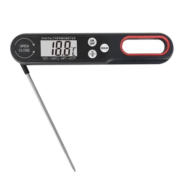 Digitalt Kødmåler Madtermometer Øjeblikkelig Læsning BBQ Kogetermometer