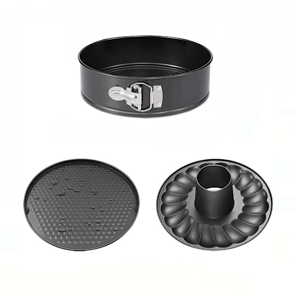 Rund kakform i rostfritt stål med non-stick beläggning