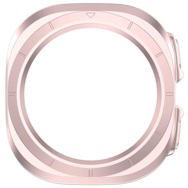 Kova PC-kotelo Samsung Galaxy Watch Ultra 47mm -kellolle, puoliksi suojaava rannekekotelo Pink