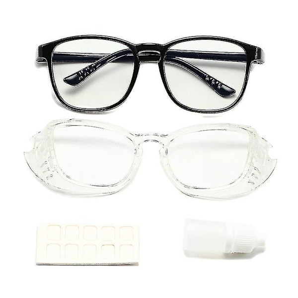 Fuktkammarglasögon Anti Torra Ögon Män Kvinnor Anti Pollen Ljusblockerande Glasögon Gafas Para Ojo Seco Bjl C1 Black