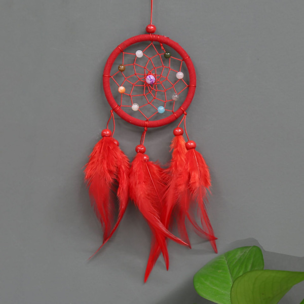 Dream Catcher Accessories Feather Pendant Decoration Ornament Circular