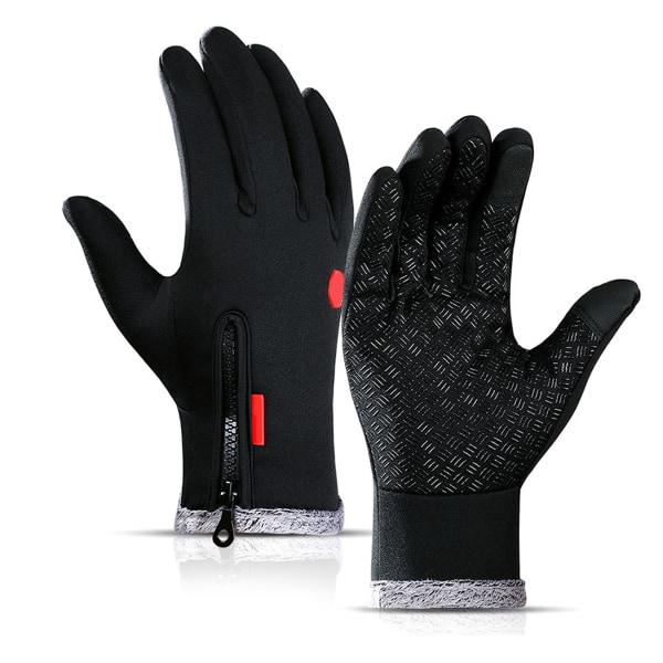 Vinter varme hansker for menn kvinner berøringsskjerm tykke myke hansker