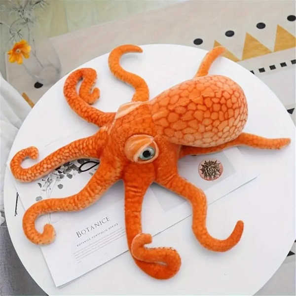 1 st Octopus Plyschleksak Skastkudde - Kreativ Havsbottendjur Bläckfiskdocka Presentartikel