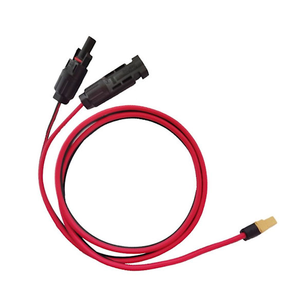 Solcelleladingkabel Xt60-adapter 12awg silikontrådforlengelse for bobiler 0.6m