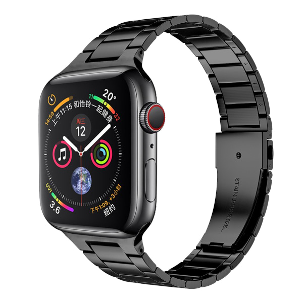 Yhteensopiva Apple Watch -rannekkeen kanssa 41mm 40mm 38mm, Business Stainl