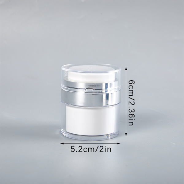 15/30/50 ml vakuum luftfri pumpe krukker kosmetisk beholder 15ML
