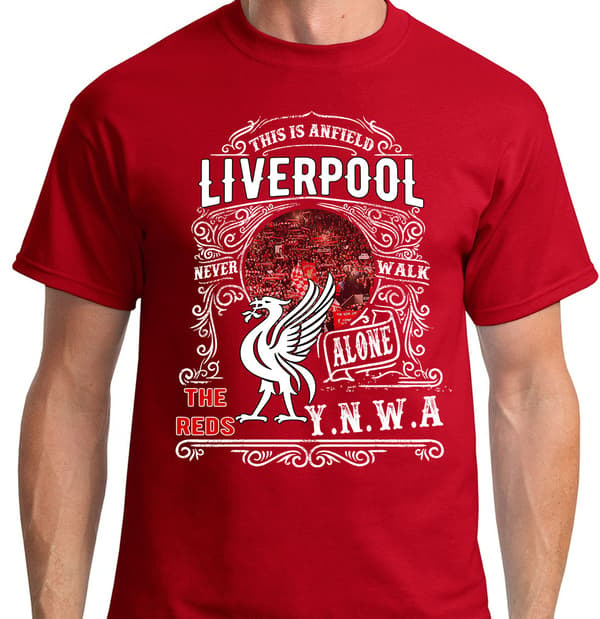 Vintage Liverpool T-skjorte - YNWA S Small Small s