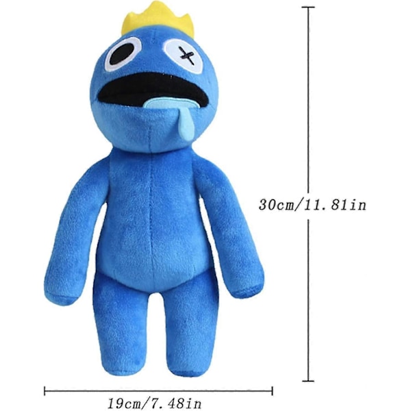 Rainbow Friends Plyschleksaker, Rainbow Friends Fyllda Plyschdockor, Rainbow Friends Plyschleksaker, Gåva till Barn