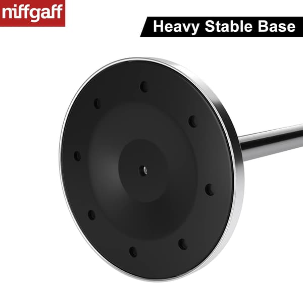 Fritstående Toiletpapirholder Foldbar Papirholder Rustfrit Stål Badeværelsesstativ