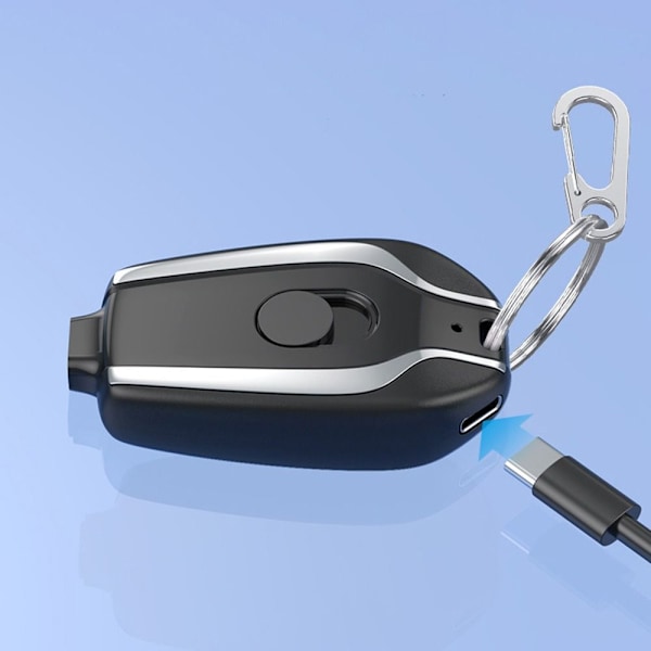 Bærbar Powerbank nødbatteri ROSATYPE-C TIL TYPE-C
