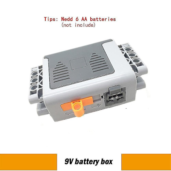 5-pak Power Function Motoriserede Klodser Power Kit 2 Medium Motorer 1 Batterikasse 1 IR Fjernbetjening