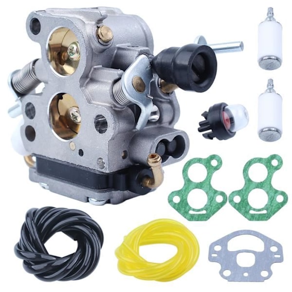 Carburetor fuel line kit compatible with Husqvarna 135 140 435 435E 440 440E Jonsered CS410