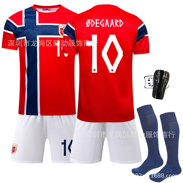 VM-udebane trøje 2026 – Fodboldtrøjer til voksne og børn Size 9 with socks + protective gear #26