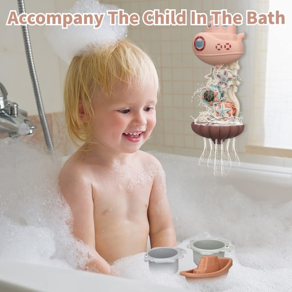 Småbarnsbadeleker for barn i alderen 1-3|Babybadeleker Småbarn 2-4|Badebadeleker