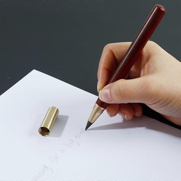Infinity Pencil Eternal Inkless Pencil | Infinity Pencil | Reusable Erasable Unlimited Inkless Pen | Everlasting Pencils ebony