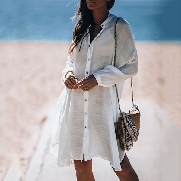 skjorte cardigan bluse sommer strandkjole toppe
