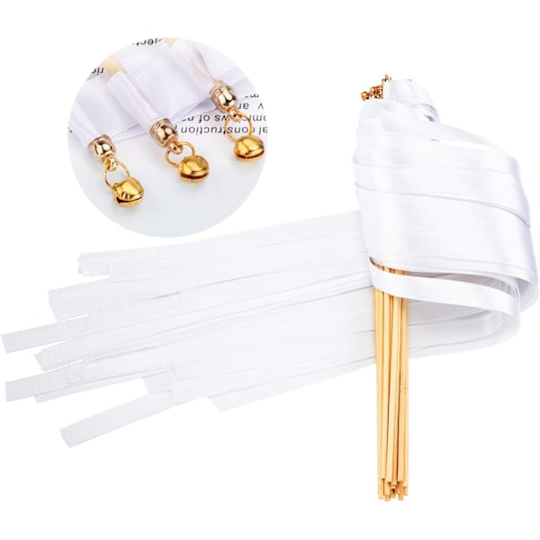 30st Ribbon Sticks Fairy Sticks Ribbon Streamers Wands Med, ZQKLA