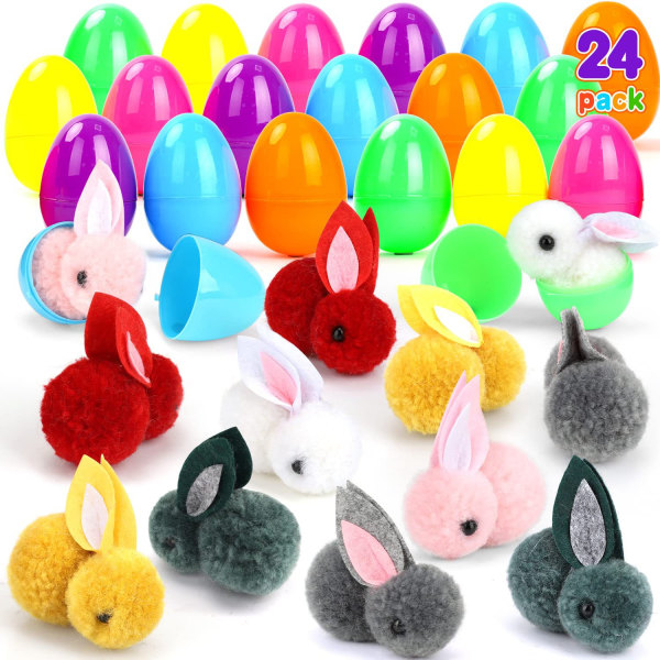 Easter Bunny Surprise Egg Set med 24 st