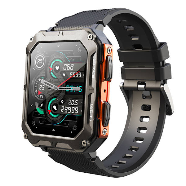 Ny C20pro Bluetooth Opkald Smartwatch Udendørs Tre-Proof Sport