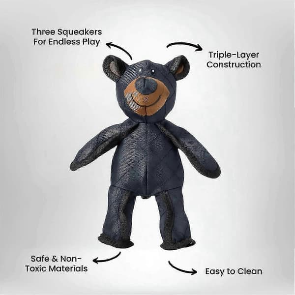 Unbreaka Bear Hundelegetøj - Teddy Extreme Bear 2.0