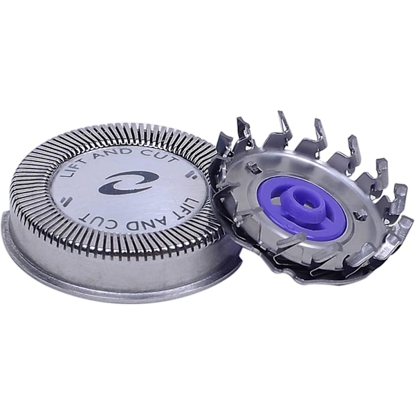 Rostfritt stål rakblad (skärkam) för Philips Hq56 Hq55 Hq6970 Hq6695 Hq6990 Pq202 rakapparat (3-pack)