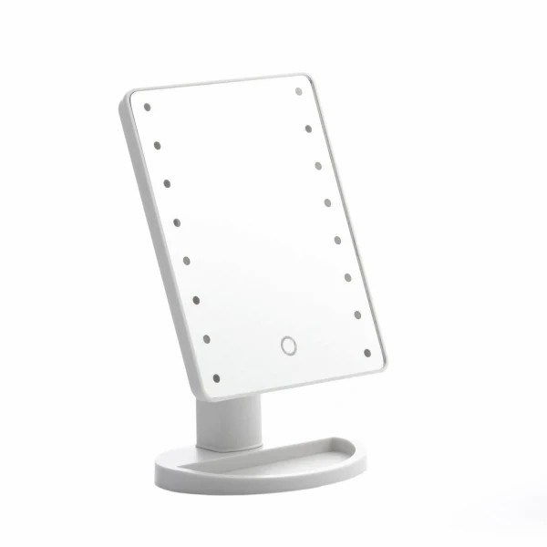 Justerbar Sminkspejl med LED Hvid