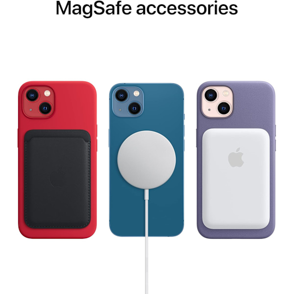 Kridhvid - (til iPhone 13) Apple Silikon Cover med MagSafe