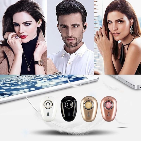 Mini In Ear Bluetooth 4.1 Stereo Bluetooth -kuulokkeet Näkymätön Langaton Urheilu Handsfree -kuulokkeet