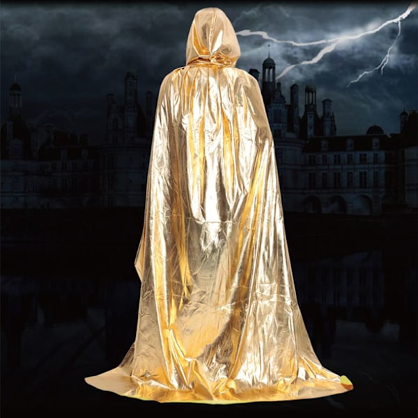 Halloween-asusteet velho viitta kuoleman viitta punainen_xx rode