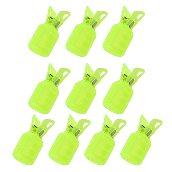 10 stk. Beskyttelsesdeksel for Squid Jig Krok Fiskejigger Lokkedeksel Lokkebeskyttelsesposer Fiskeutstyr Tilbehør Gul Yellow small