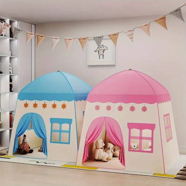 Tält Lekhus Flicka Prinsessa Leksakstält Pojke Inomhus Litet Hus Sova Festival Present