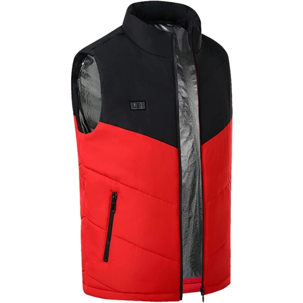 Heated vest with 3 heat settings for outdoor camping fishing skis