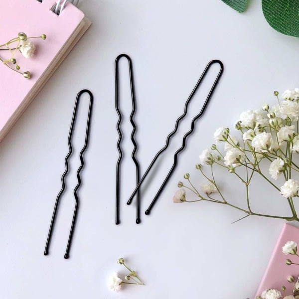 150 pcs U-shaped hairpin ballet bun hairpin bun with storage