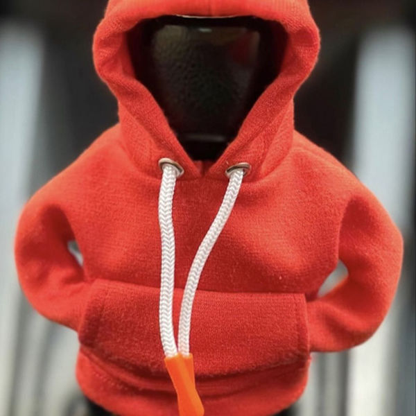 Växelspakshuva Hoodie Sweatshirt ORANGE orange
