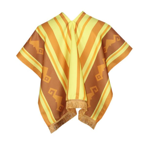 Kjole til kvinder Halloween-kostume rollespilsoutfit til voksne og børn Yellow Magic Cloak S