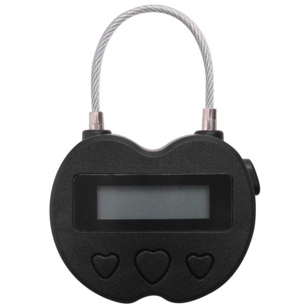 Smart Time Lock LCD-näyttö Time Lock USB Ladattava väliaikainen ajastin Riippulukko Travel Electronic Ti