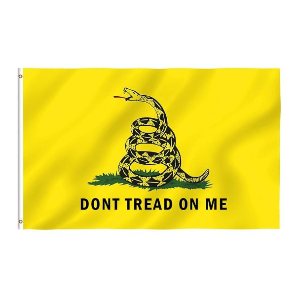 Garden New Yellow Snake Tea Party Culpeper Dont Tread On Me Flag 3x5ft Banner