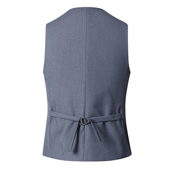 Kostymväst för män Business kostymväst för män grå grey XL