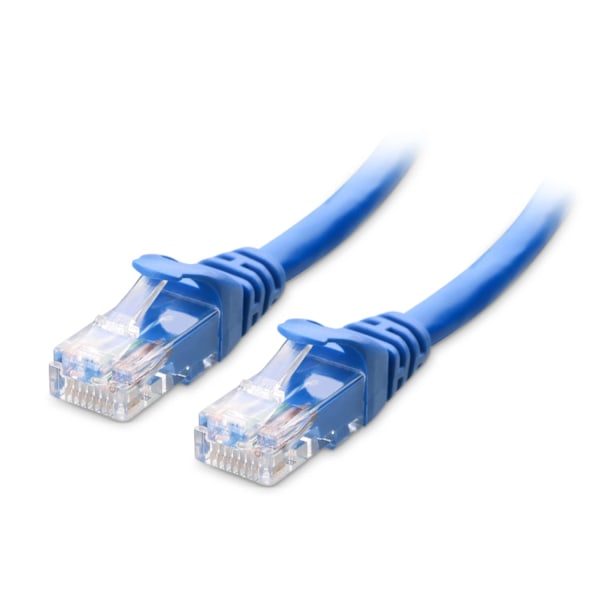 Snagless Lang Cat 6 Ethernet-kabel 35 fot (Cat 6-kabel, Cat6-kabel, Internett-kabel, Nettverkskabel) i blått Blue 10m