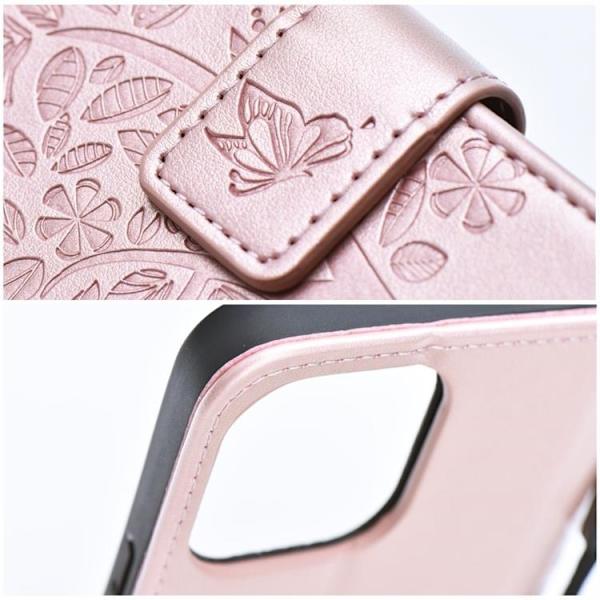 Galaxy A35 5G Plånboksfodral Mezzo Tree - Roséguld 75