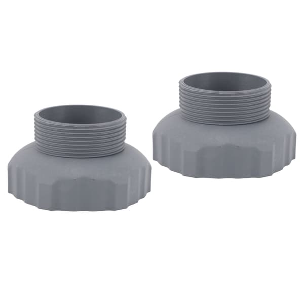 2 STK./Sælg Intex 11239 Adapter til overjordisk poolskimmer slange til vægmontering